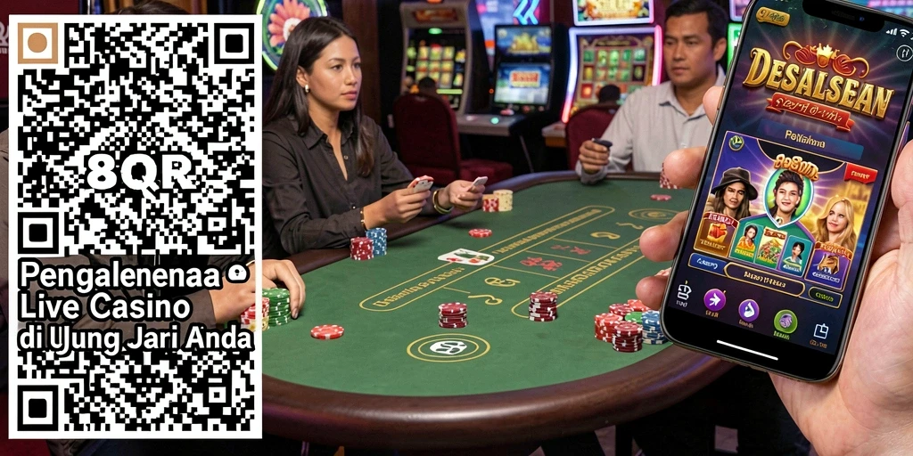 Tampilan gameplay Live Casino yang menyenangkan dan interaktif.