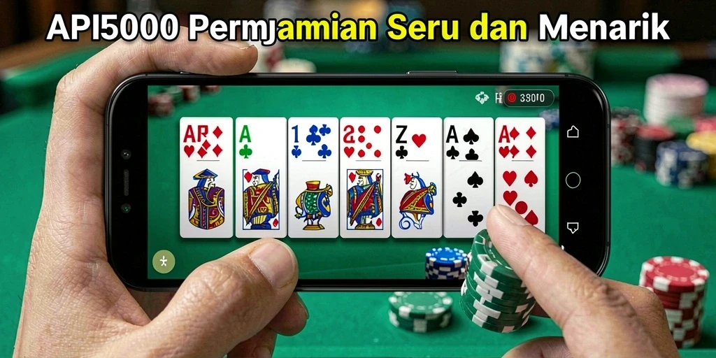 Tampilan gameplay menarik dari API5000 dengan domino.