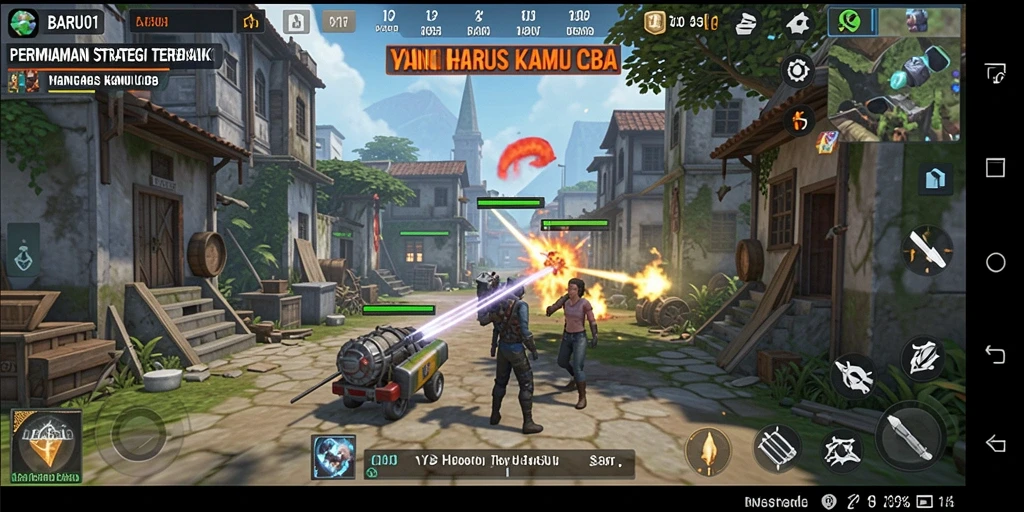 Tampilan gameplay menarik dari BARU01 yang memacu adrenalin.