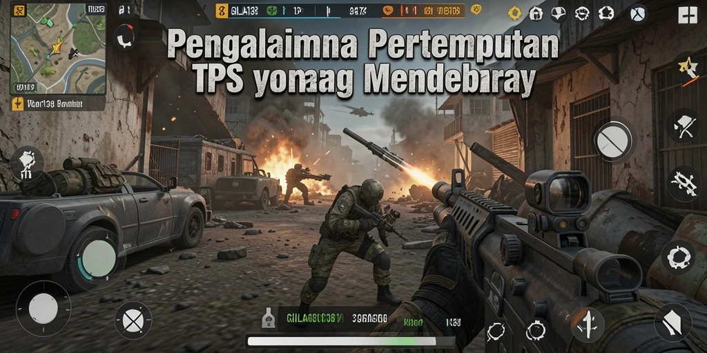 Screenshot gameplay GILA138 menunjukkan aksi pertempuran yang mendebarkan.