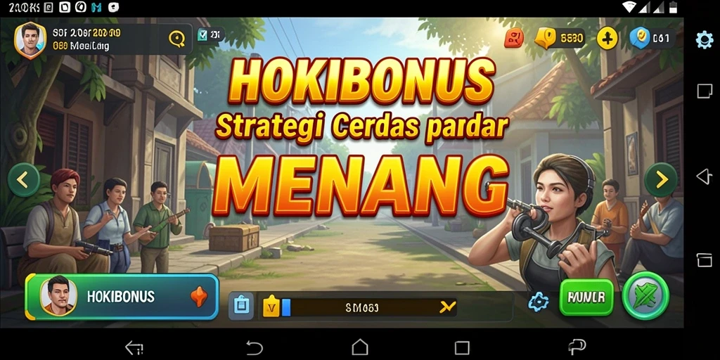 Tampilkan aksi strategi mendebarkan dalam HOKIBONUS.