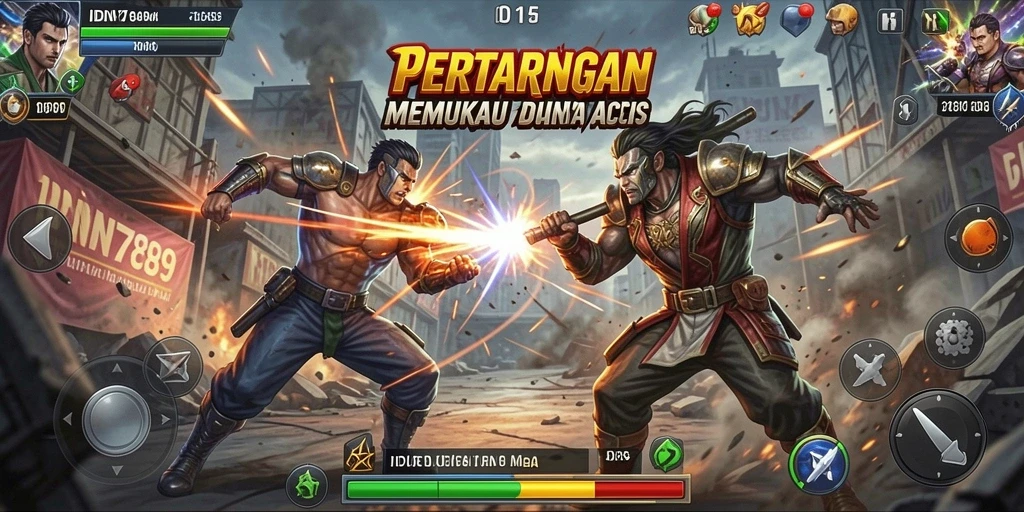 Tangkapan layar dari gameplay seru IDN789 yang penuh aksi.