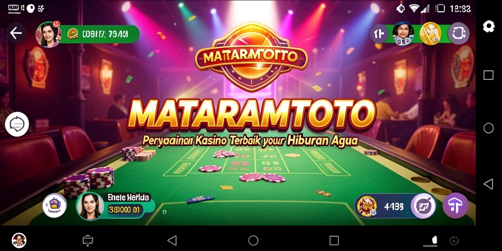 Screenshot gameplay menampilkan suasana seru di MATARAMTOTO.