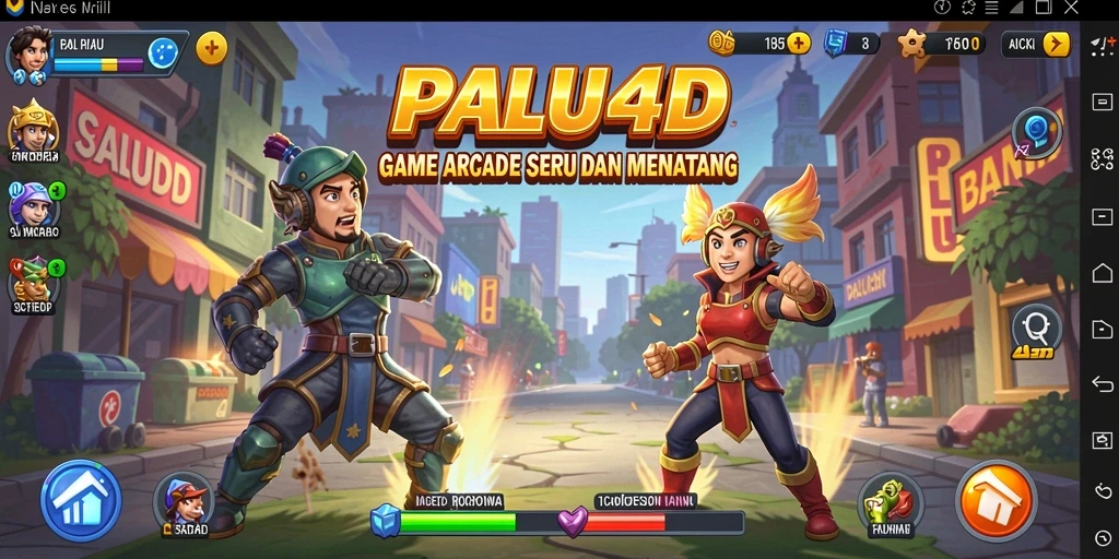 Tampilan gameplay utama PALU4D yang seru dan menantang.