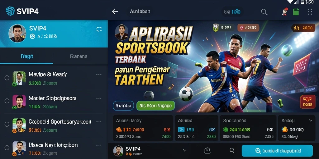 Tampilan game SVIP4 yang menarik dengan fitur taruhan olahraga.