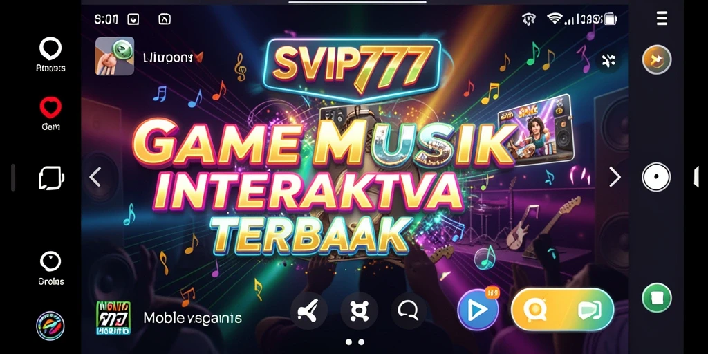 Tampilan permainan SVIP777 yang interaktif dan menarik saat bernyanyi.