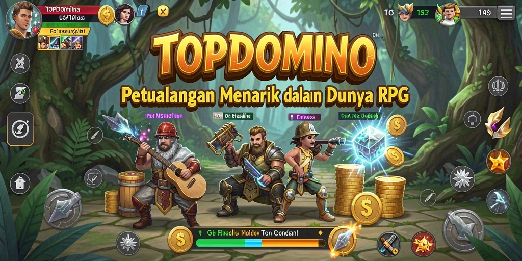 Gameplay seru di dunia RPG yang penuh petualangan.